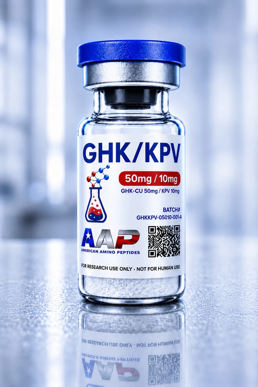 GHK50/KPV10, GHK-Cu 50mg / KPV 10mg — American Amino & Peptides